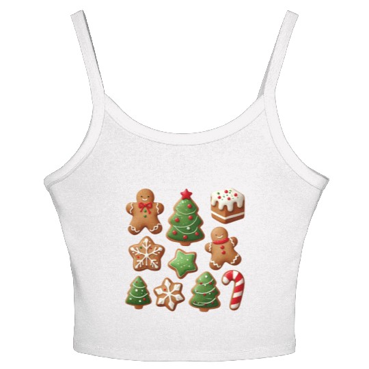 Merry Christmas, Tree Christmas Women's Spaghetti Strap Tank Top