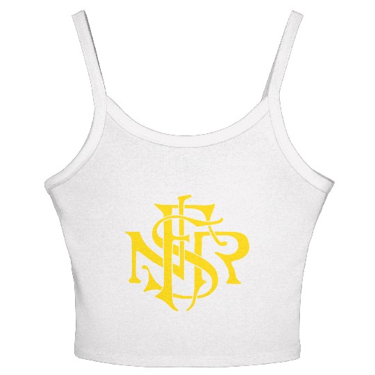 Our Lady of the Rosary of Fátima - NSRF monogram Women's Spaghetti Strap Tank Top