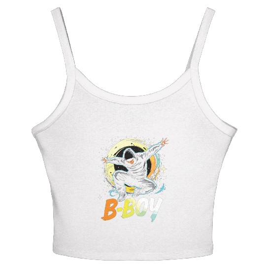 B-Boy Breakdance Breakdancer Urban Hip Hop Women's Spaghetti Strap Tank Top