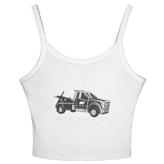 Retro Camel Towing Women's Spaghetti Strap Tank Top