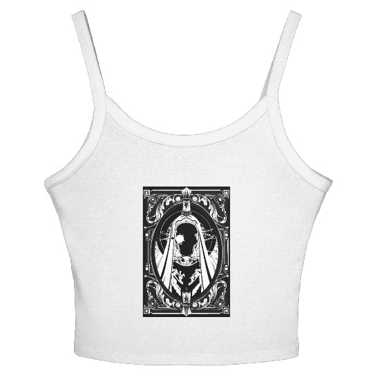 Saint Robot Art Nouveau Women's Spaghetti Strap Tank Top