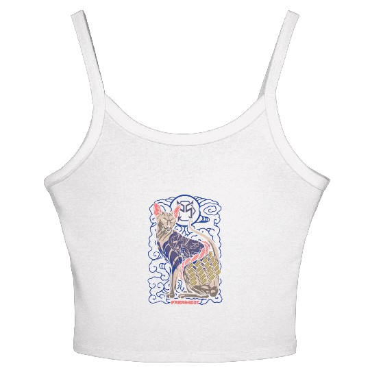 Japanese Car | premium Design | Women's Spaghetti Strap Tank Top