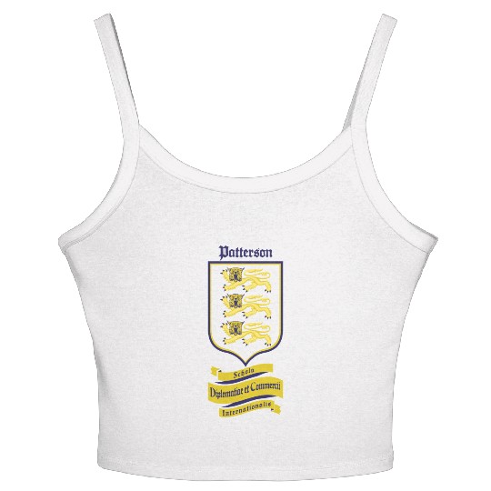 Patterson Underground Heraldic Shield Light Women's Spaghetti Strap Tank Top