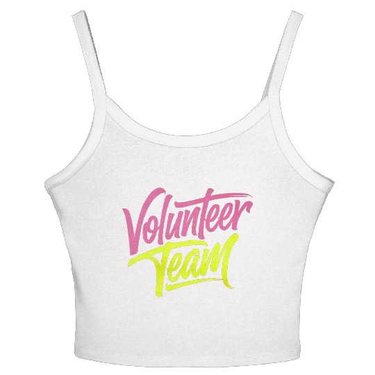 Volunteer Team 16 Women's Spaghetti Strap Tank Top