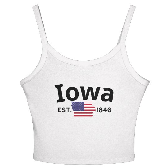 Iowa Women's Spaghetti Strap Tank Top