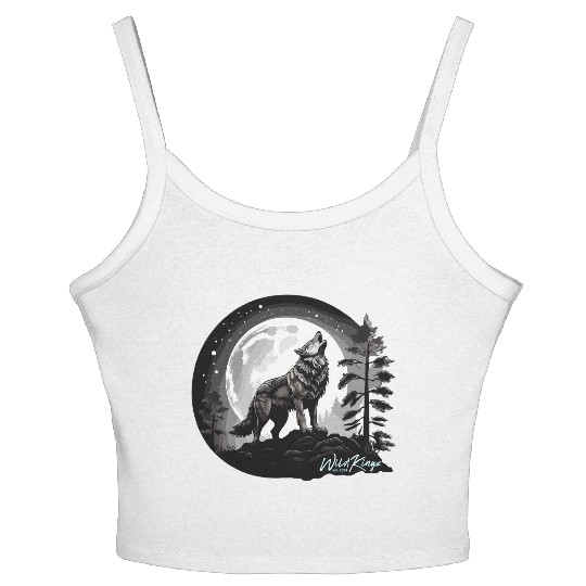 Full Moon Women's Spaghetti Strap Tank Top