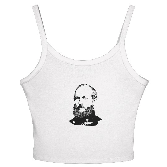President James Abraham Garfield Women's Spaghetti Strap Tank Top