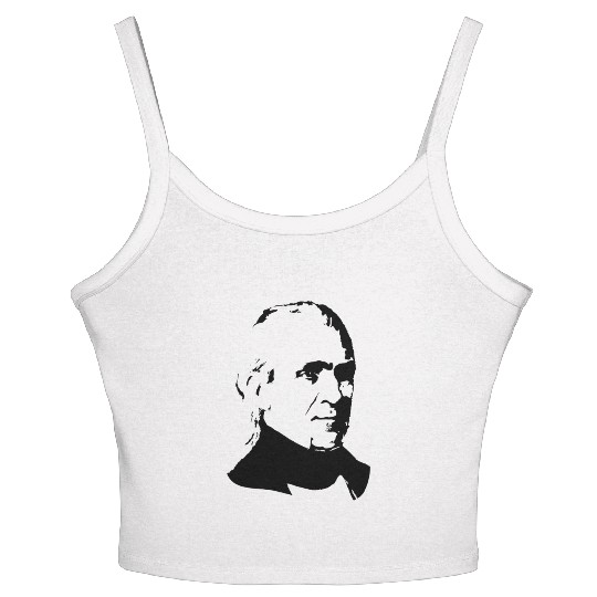 President James K Polk Women's Spaghetti Strap Tank Top
