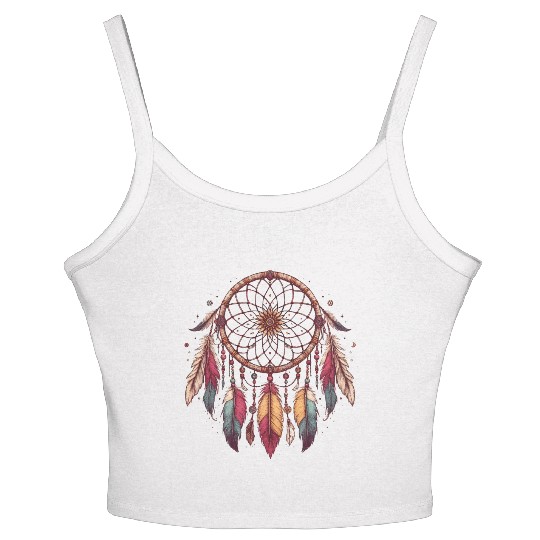 Dream Catcher Springs Spiritual Indian Jewelry Women's Spaghetti Strap Tank Top
