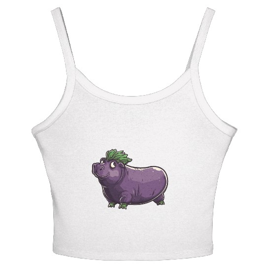 Hip Eggplant Women's Spaghetti Strap Tank Top