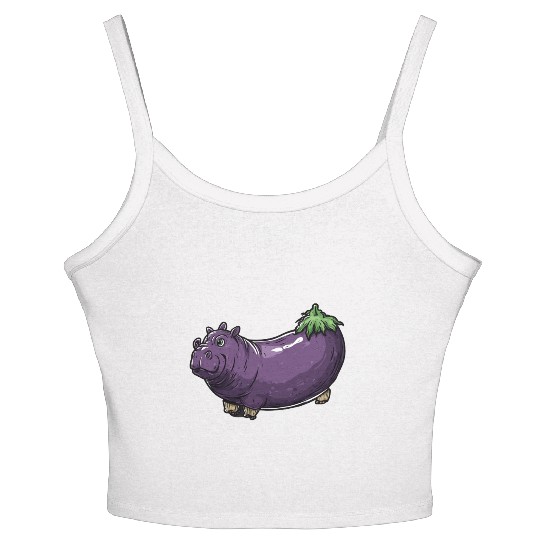 Hip Eggplant Women's Spaghetti Strap Tank Top