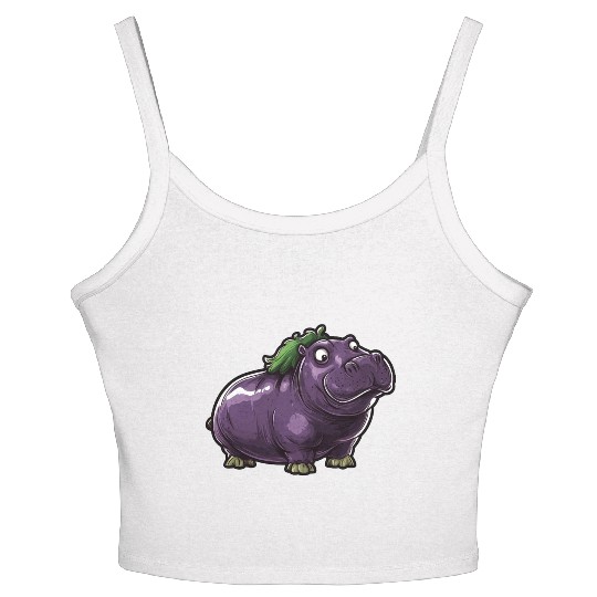 Hip Eggplant Women's Spaghetti Strap Tank Top