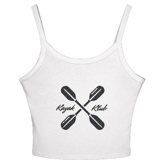 Kayak Klub Logo Women's Spaghetti Strap Tank Top