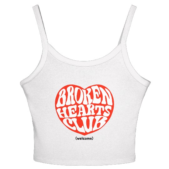 Broken Hearts Club Women's Spaghetti Strap Tank Top