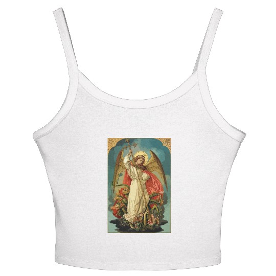 Saint Michael the Archangel Women's Spaghetti Strap Tank Top