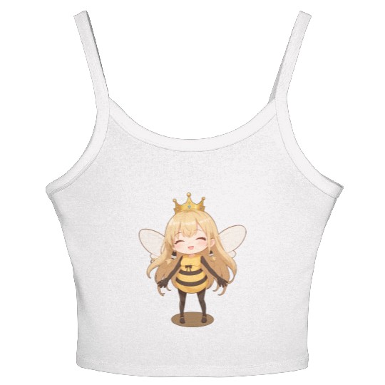 Queen Bee Women's Spaghetti Strap Tank Top