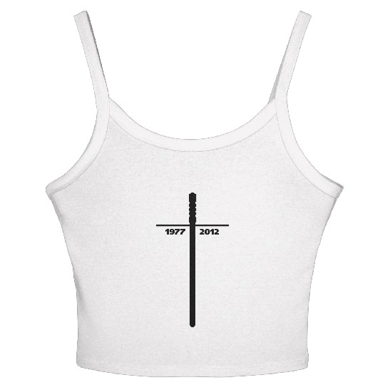 RIP 1977-2012 | SVG Women's Spaghetti Strap Tank Top