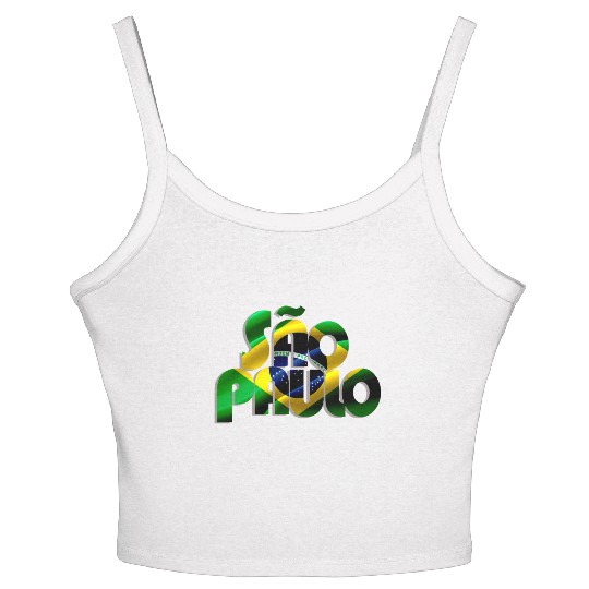 Sao Paulo Women's Spaghetti Strap Tank Top