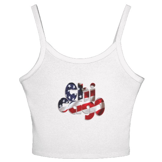 Chicago Women's Spaghetti Strap Tank Top
