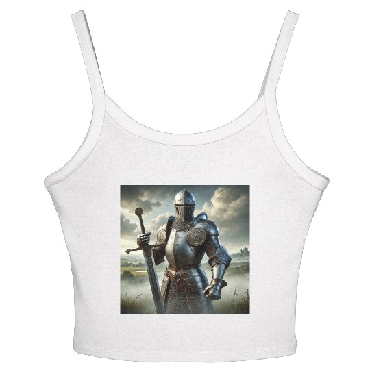 Warrior of the Iron Storm 2 Women's Spaghetti Strap Tank Top