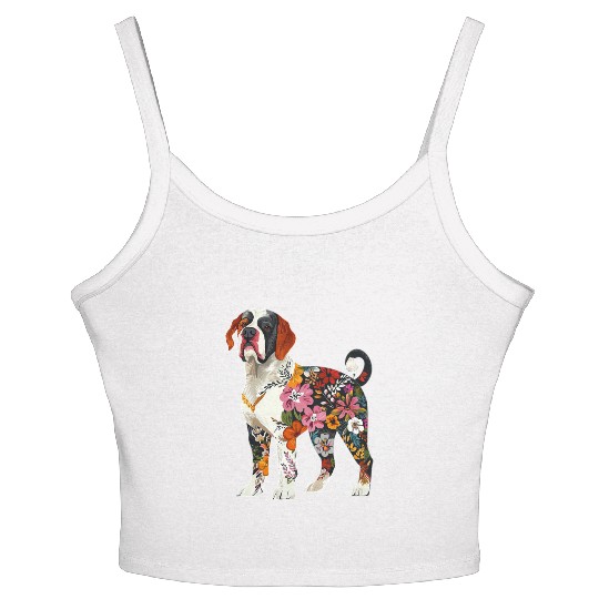 Saint Bernard Women's Spaghetti Strap Tank Top