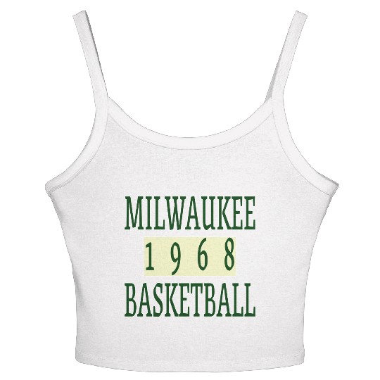 Milwaukee Basketball 1968 Classic Women's Spaghetti Strap Tank Top