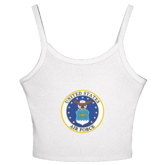 US Air Force 5 Women's Spaghetti Strap Tank Top
