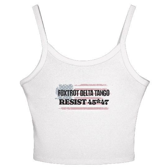 Foxtrot Delta Tango Women's Spaghetti Strap Tank Top
