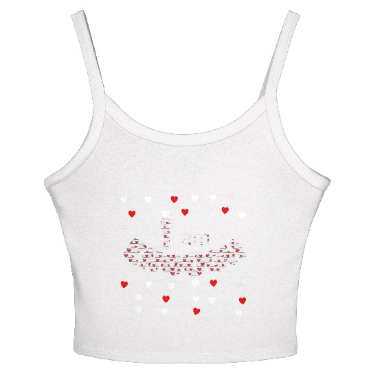 I Am Enough - Faith & Love Design | Psalm 139:14 Women's Spaghetti Strap Tank Top
