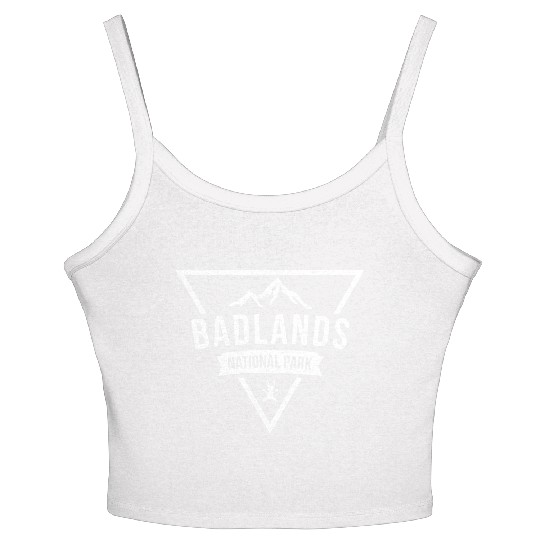 Badlands National Park Women's Spaghetti Strap Tank Top