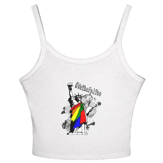 #WeThePeopleToo - LGBTQ+ Representation Women's Spaghetti Strap Tank Top
