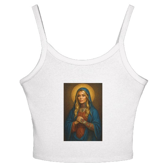 Mother Mary Women's Spaghetti Strap Tank Top
