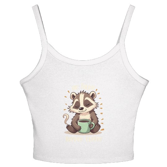 No Talkie Before Coffee Women's Spaghetti Strap Tank Top