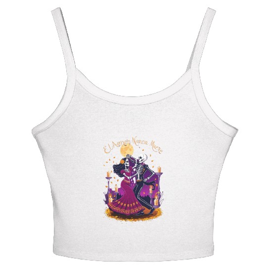 Day of the Dead Women's Spaghetti Strap Tank Top