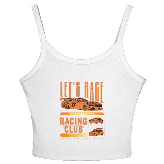 Let's Race Trend Designs Women's Spaghetti Strap Tank Top