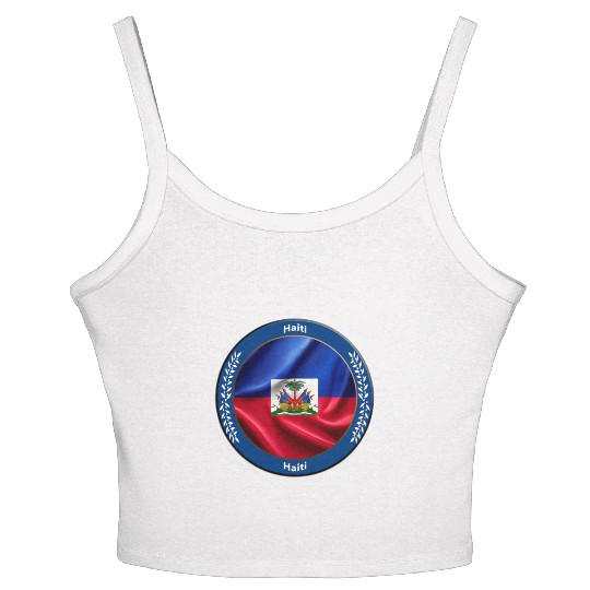 Haiti Women's Spaghetti Strap Tank Top