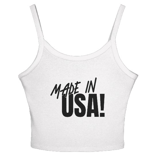 Made in USA – American Pride Women's Spaghetti Strap Tank Top