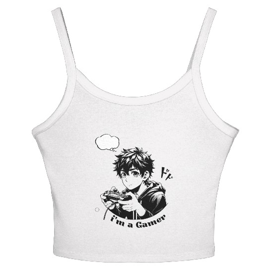 "I Am A Gamer" - Ultimate Gaming Women's Spaghetti Strap Tank Top