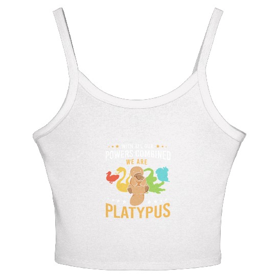 Animal Lover Platypus Women's Spaghetti Strap Tank Top