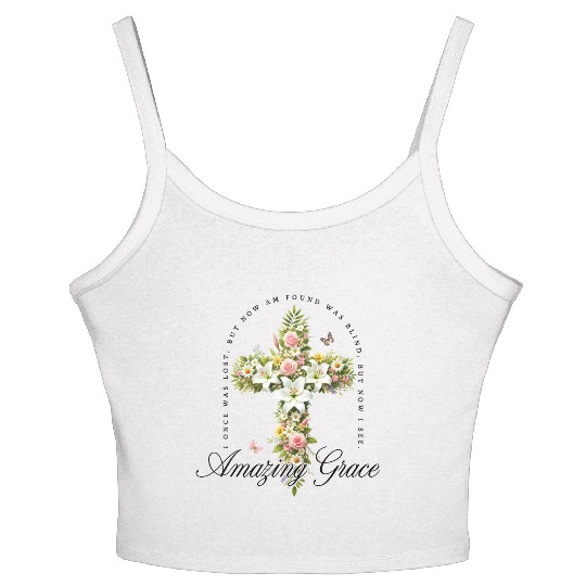 Amazing Grace Women's Spaghetti Strap Tank Top
