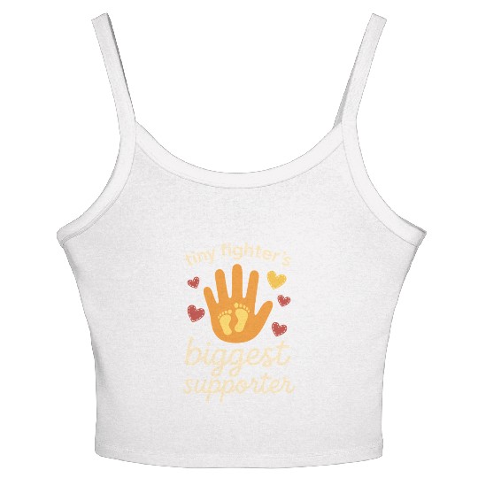 NICU Sibling Preemie Big Brother Big Sister Women's Spaghetti Strap Tank Top