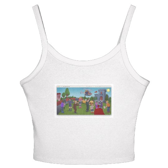 Koala Kimono Women's Spaghetti Strap Tank Top