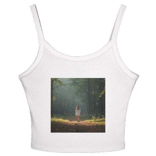 Enchanted Forest Mystique Women's Spaghetti Strap Tank Top