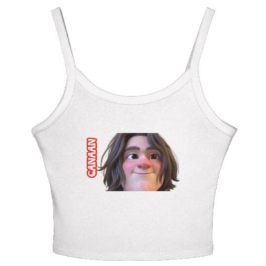 Cartoon Cub Canaan Women's Spaghetti Strap Tank Top