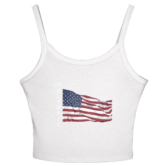 OLYMPIC National Park WASHINGTON STATE Olympic Women's Spaghetti Strap Tank Top