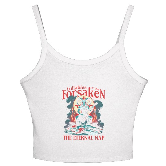 Occult Demonology Tarot Lullabies Of The Forsaken Women's Spaghetti Strap Tank Top