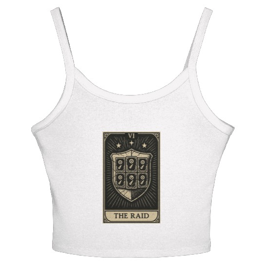Tarot Datahoarding: The RAID Protective Layer Women's Spaghetti Strap Tank Top