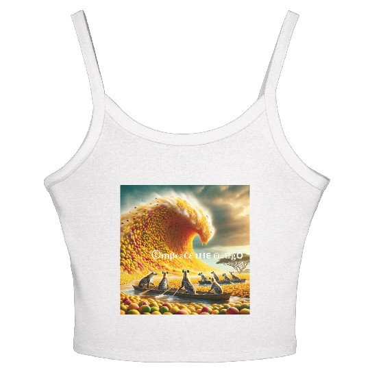 Embrace the Mango Women's Spaghetti Strap Tank Top