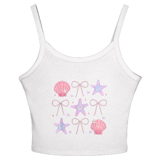Under the Sea Sparkle Women's Spaghetti Strap Tank Top