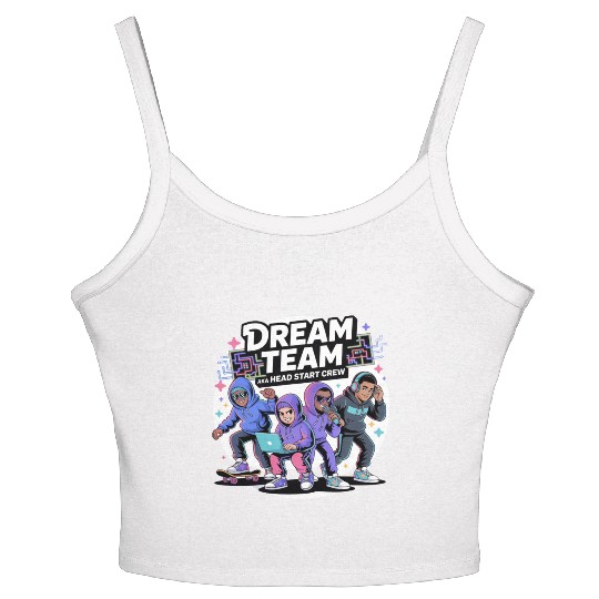 Dream Team Vibes: Head Start Crew Edition Women's Spaghetti Strap Tank Top
